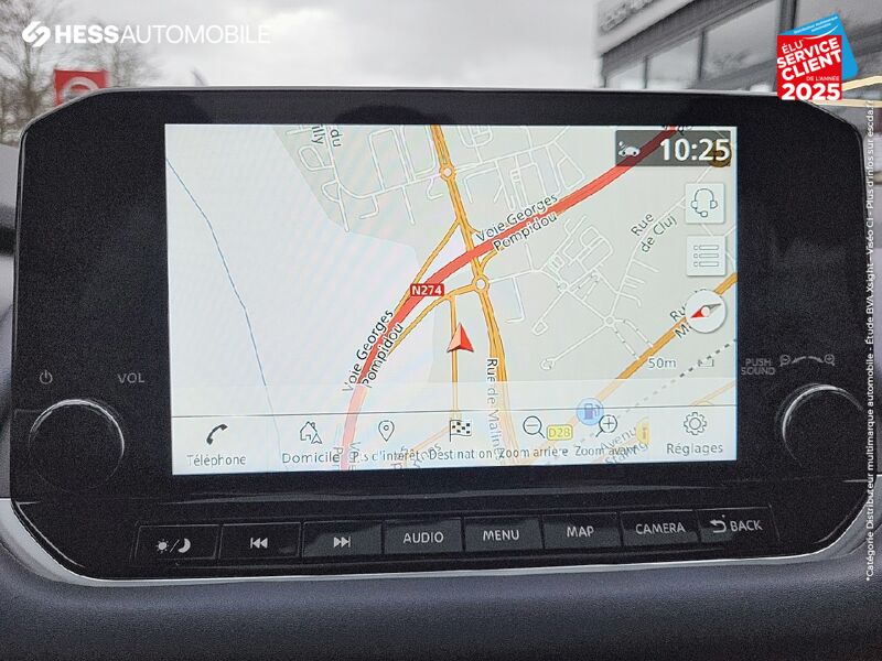 Véhicule d'occasion NISSAN QASHQAI 1.3 MILD HYBRID 158CH TEKNA+ XTRONIC TPANO SIEGE CHAUF/MASSANT GPS CAMERA chez Nissan Dijon
