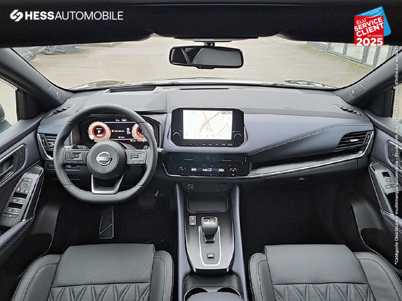 Véhicule d'occasion NISSAN QASHQAI 1.3 MILD HYBRID 158CH TEKNA+ XTRONIC TPANO SIEGE CHAUF/MASSANT GPS CAMERA chez Nissan Dijon