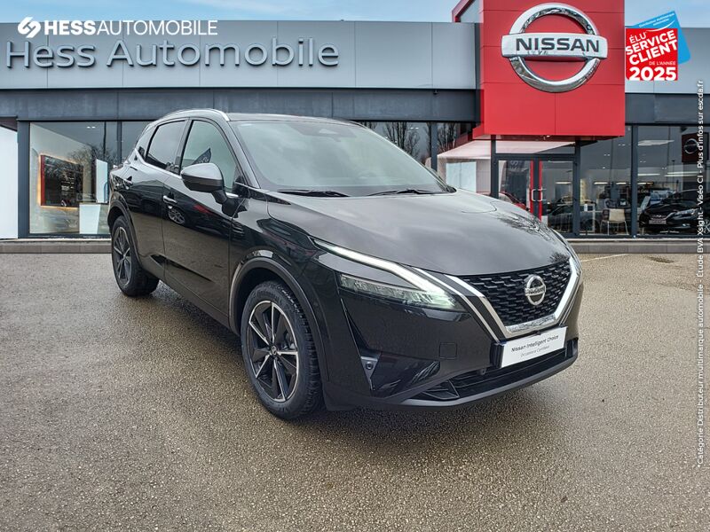 Véhicule d'occasion NISSAN QASHQAI 1.3 MILD HYBRID 158CH TEKNA+ XTRONIC TPANO SIEGE CHAUF/MASSANT GPS CAMERA chez Nissan Dijon