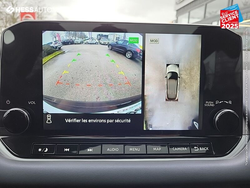 Véhicule d'occasion NISSAN QASHQAI 1.3 MILD HYBRID 158CH TEKNA+ XTRONIC TPANO SIEGE CHAUF/MASSANT GPS CAMERA chez Nissan Dijon