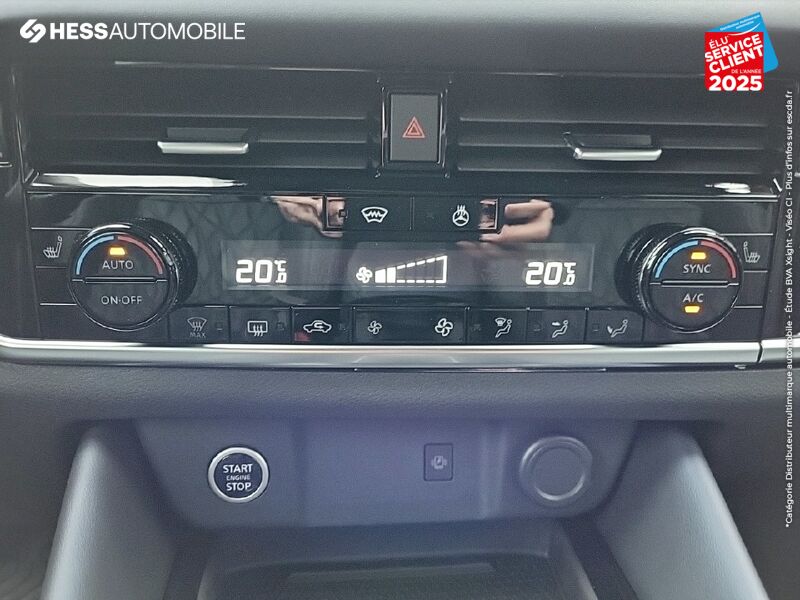 Véhicule d'occasion NISSAN QASHQAI 1.3 MILD HYBRID 158CH TEKNA+ XTRONIC TPANO SIEGE CHAUF/MASSANT GPS CAMERA chez Nissan Dijon