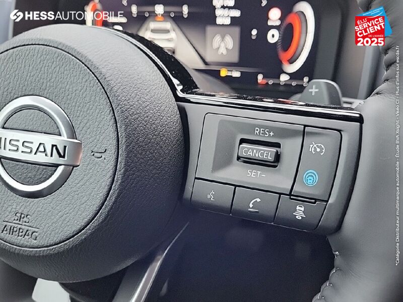 Véhicule d'occasion NISSAN QASHQAI 1.3 MILD HYBRID 158CH TEKNA+ XTRONIC TPANO SIEGE CHAUF/MASSANT GPS CAMERA chez Nissan Dijon