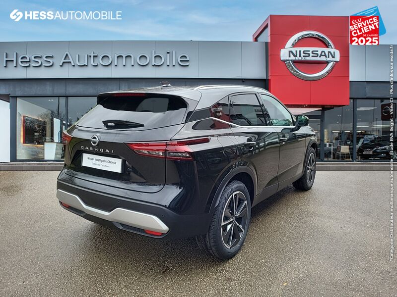 Véhicule d'occasion NISSAN QASHQAI 1.3 MILD HYBRID 158CH TEKNA+ XTRONIC TPANO SIEGE CHAUF/MASSANT GPS CAMERA chez Nissan Dijon