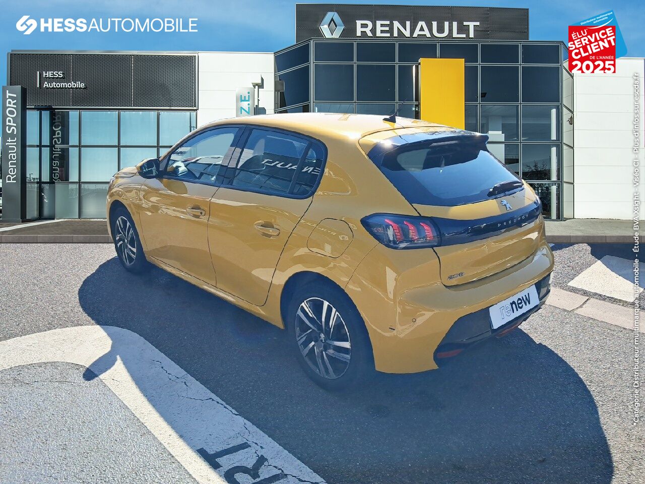 Véhicule d'occasion PEUGEOT 208 1.2 PURETECH 100CH S/S ALLURE CARPLAY chez Renault Saint-Louis