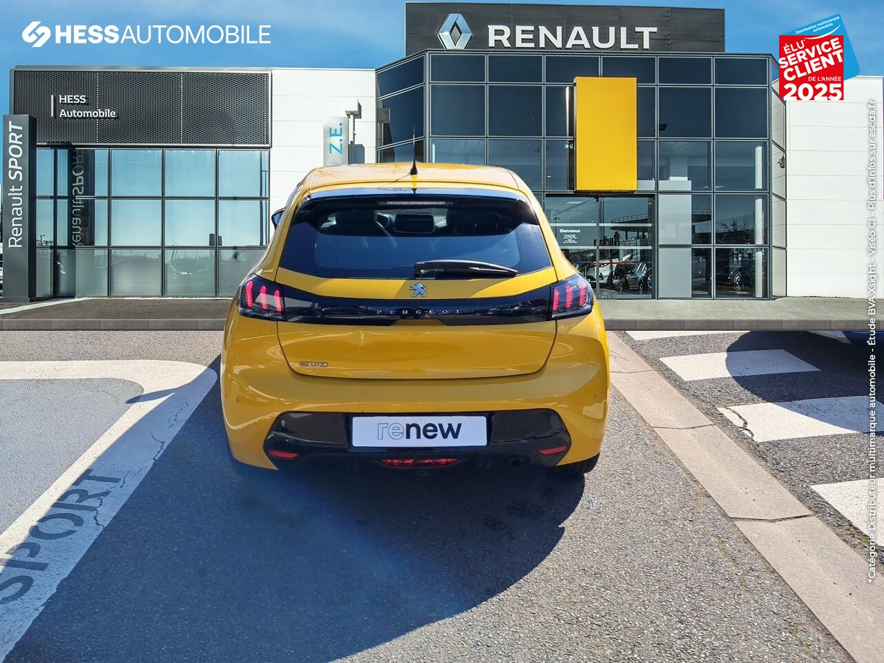 Véhicule d'occasion PEUGEOT 208 1.2 PURETECH 100CH S/S ALLURE CARPLAY chez Renault Saint-Louis