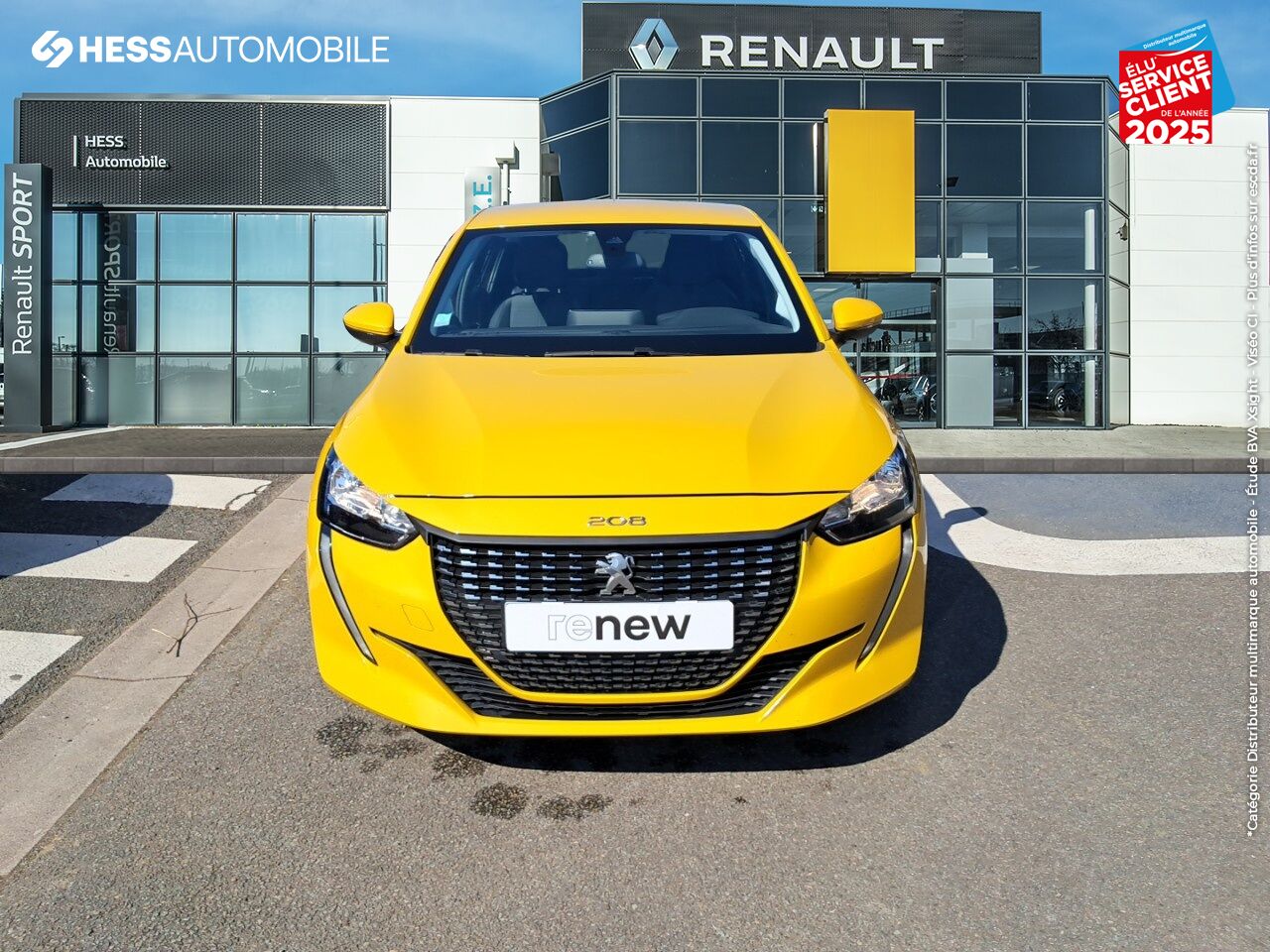 Véhicule d'occasion PEUGEOT 208 1.2 PURETECH 100CH S/S ALLURE CARPLAY chez Renault Saint-Louis