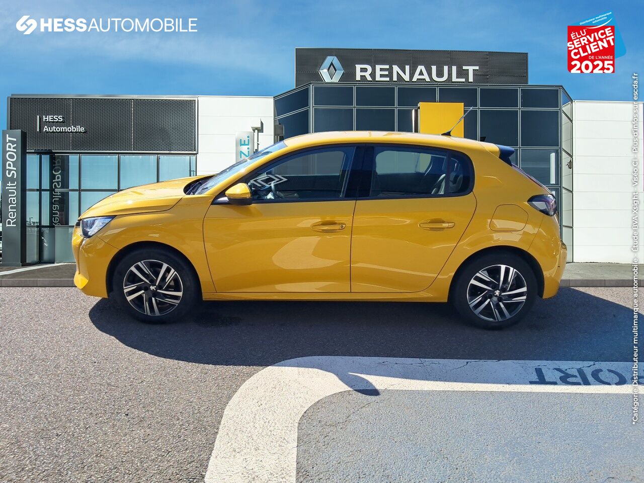 Véhicule d'occasion PEUGEOT 208 1.2 PURETECH 100CH S/S ALLURE CARPLAY chez Renault Saint-Louis