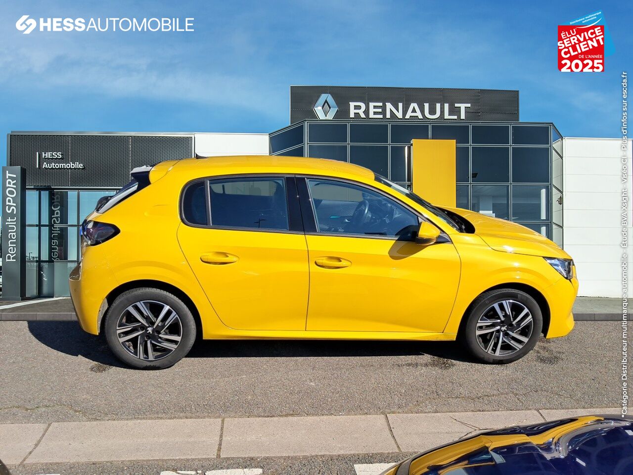 Véhicule d'occasion PEUGEOT 208 1.2 PURETECH 100CH S/S ALLURE CARPLAY chez Renault Saint-Louis