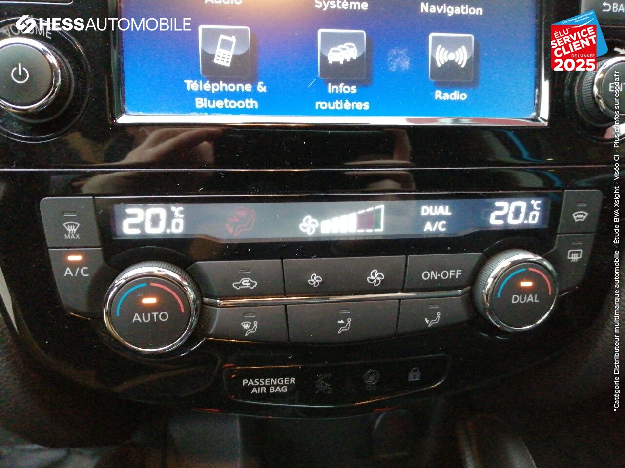 Véhicule d'occasion NISSAN QASHQAI 1.6 DCI 130CH TEKNA XTRONIC TPANO GPS CAM360 SIEGES CHAUF chez Nissan Metz
