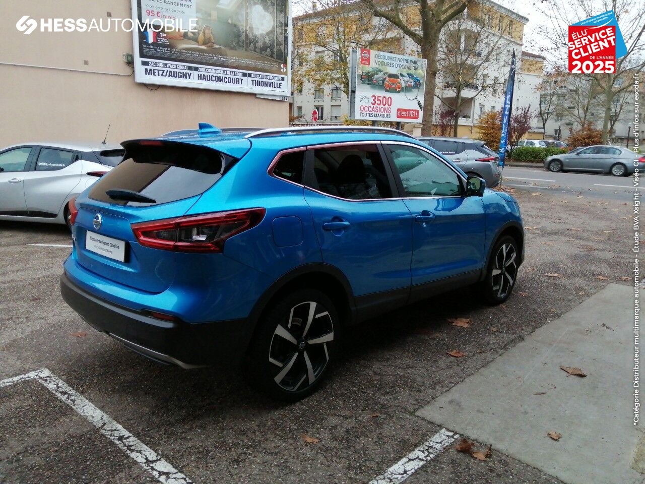 Véhicule d'occasion NISSAN QASHQAI 1.6 DCI 130CH TEKNA XTRONIC TPANO GPS CAM360 SIEGES CHAUF chez Nissan Metz