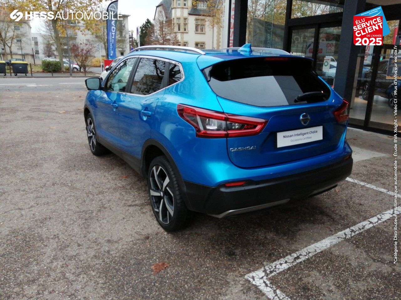 Véhicule d'occasion NISSAN QASHQAI 1.6 DCI 130CH TEKNA XTRONIC TPANO GPS CAM360 SIEGES CHAUF chez Nissan Metz