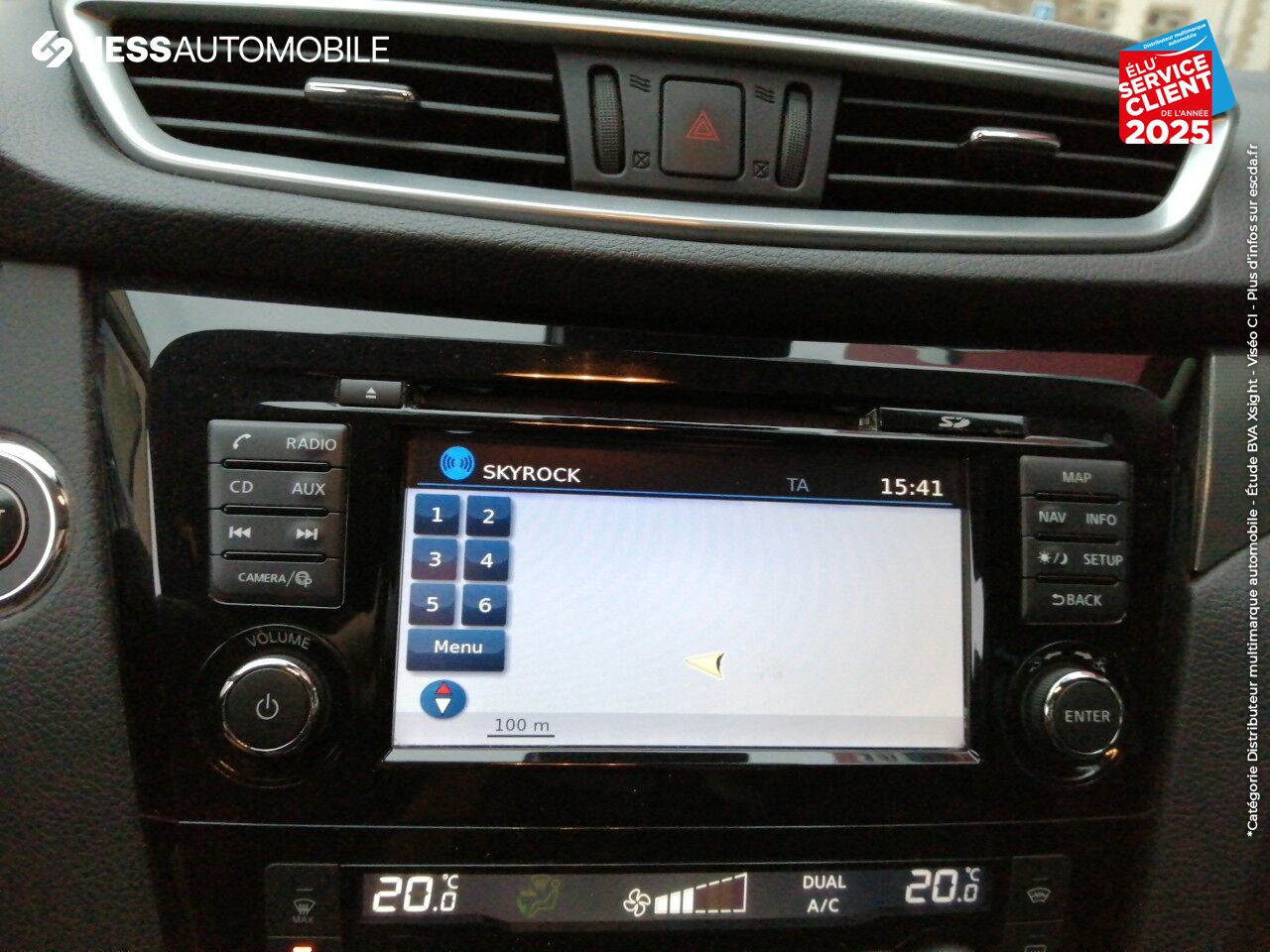 Véhicule d'occasion NISSAN QASHQAI 1.6 DCI 130CH TEKNA XTRONIC TPANO GPS CAM360 SIEGES CHAUF chez Nissan Metz