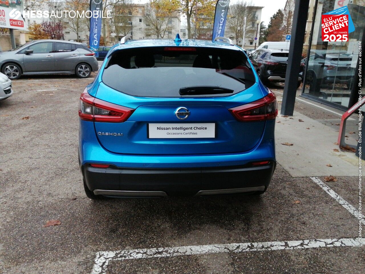 Véhicule d'occasion NISSAN QASHQAI 1.6 DCI 130CH TEKNA XTRONIC TPANO GPS CAM360 SIEGES CHAUF chez Nissan Metz