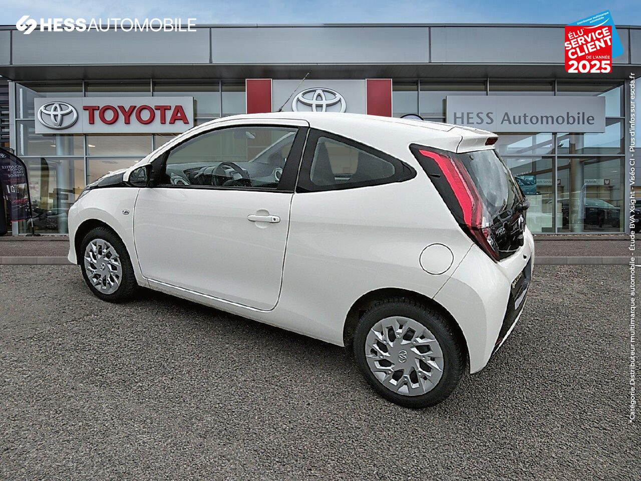 Véhicule d'occasion TOYOTA AYGO 1.0 VVT-I 72CH X-PLAY 3P MY19 chez Toyota Belfort
