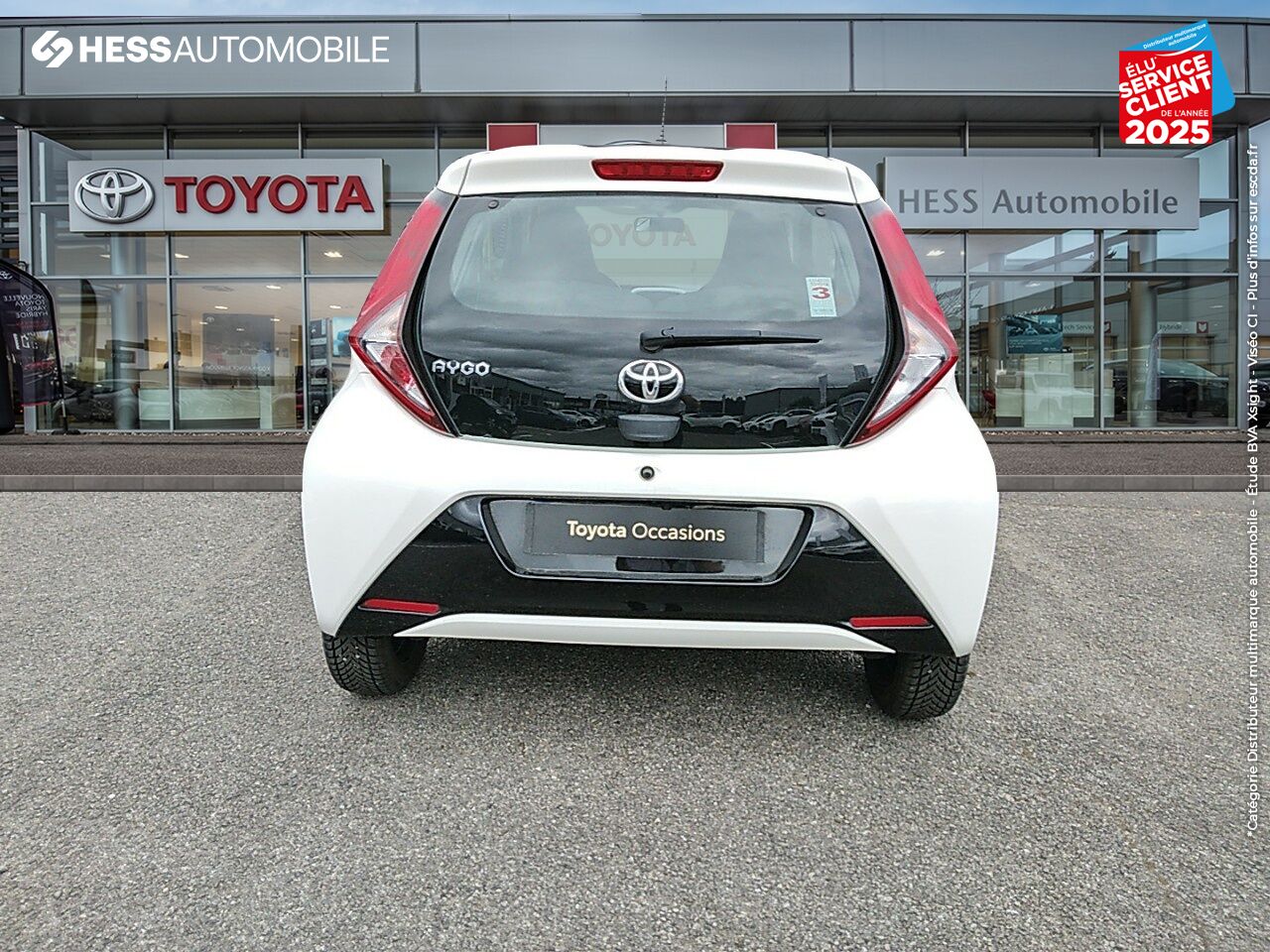 Véhicule d'occasion TOYOTA AYGO 1.0 VVT-I 72CH X-PLAY 3P MY19 chez Toyota Belfort