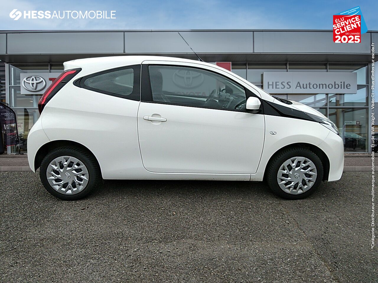 Véhicule d'occasion TOYOTA AYGO 1.0 VVT-I 72CH X-PLAY 3P MY19 chez Toyota Belfort
