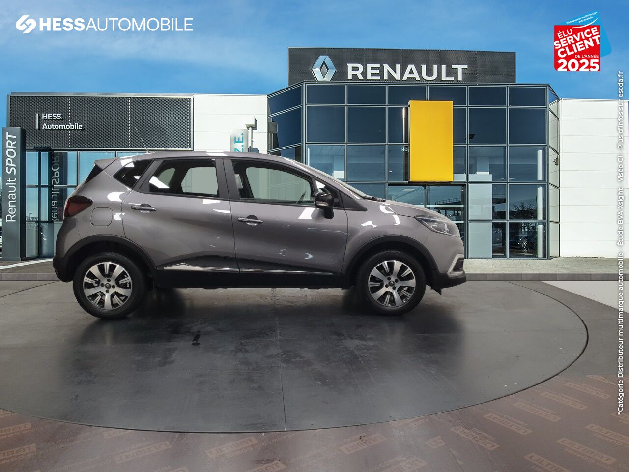 Véhicule d'occasion RENAULT CAPTUR 1.5 DCI 110CH ENERGY BUSINESS GPS RADAR AR chez Renault Strasbourg
