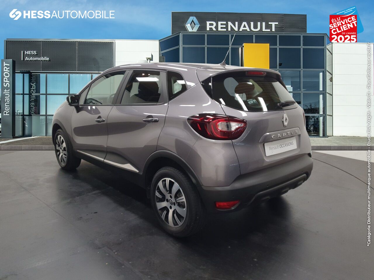 Véhicule d'occasion RENAULT CAPTUR 1.5 DCI 110CH ENERGY BUSINESS GPS RADAR AR chez Renault Strasbourg
