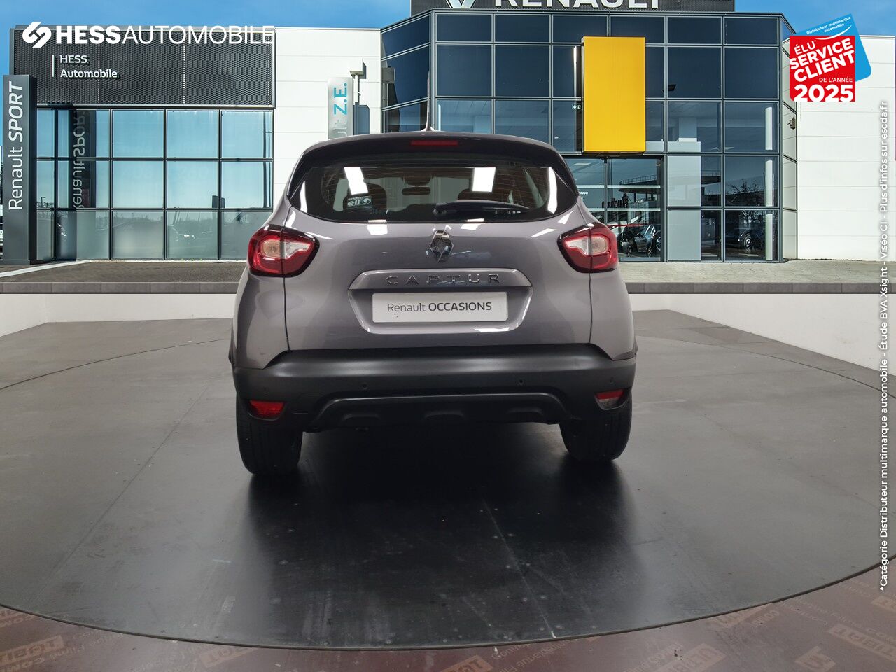 Véhicule d'occasion RENAULT CAPTUR 1.5 DCI 110CH ENERGY BUSINESS GPS RADAR AR chez Renault Strasbourg