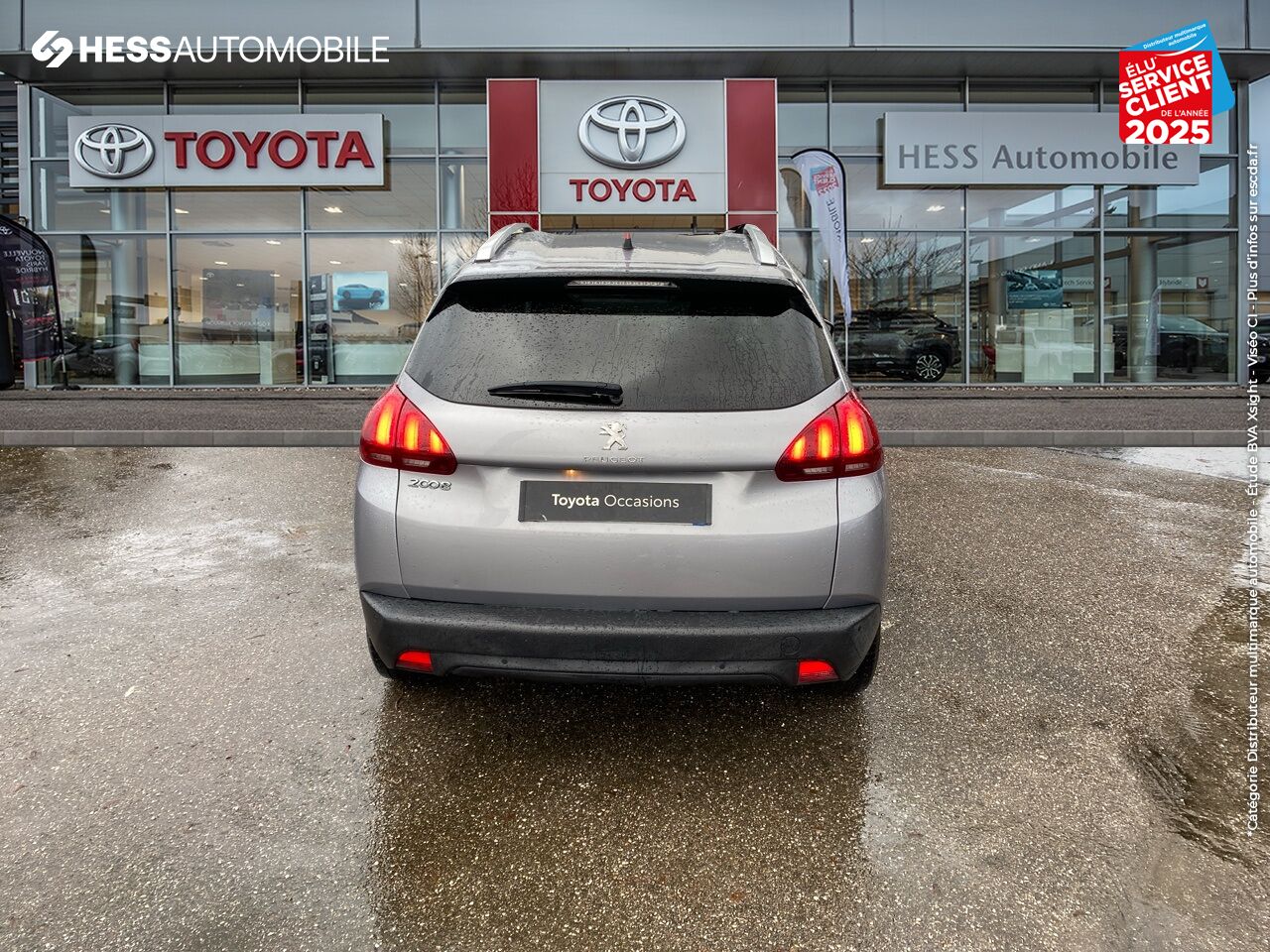 Véhicule d'occasion PEUGEOT 2008 1.2 PURETECH 82CH STYLE chez Toyota Sarreguemines