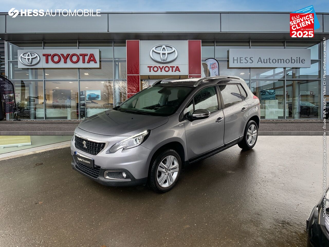 Véhicule d'occasion PEUGEOT 2008 1.2 PURETECH 82CH STYLE chez Toyota Sarreguemines