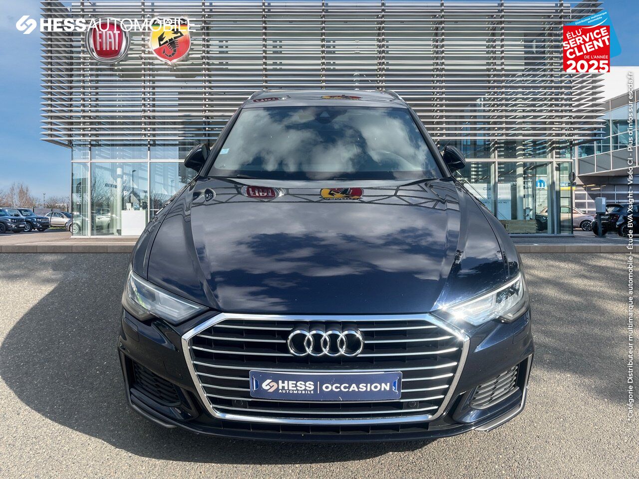 Véhicule d'occasion AUDI A6 AVANT 40 TDI 204CH S LINE S TRONIC 7 SIEGES CHAUF chez Renault Colmar