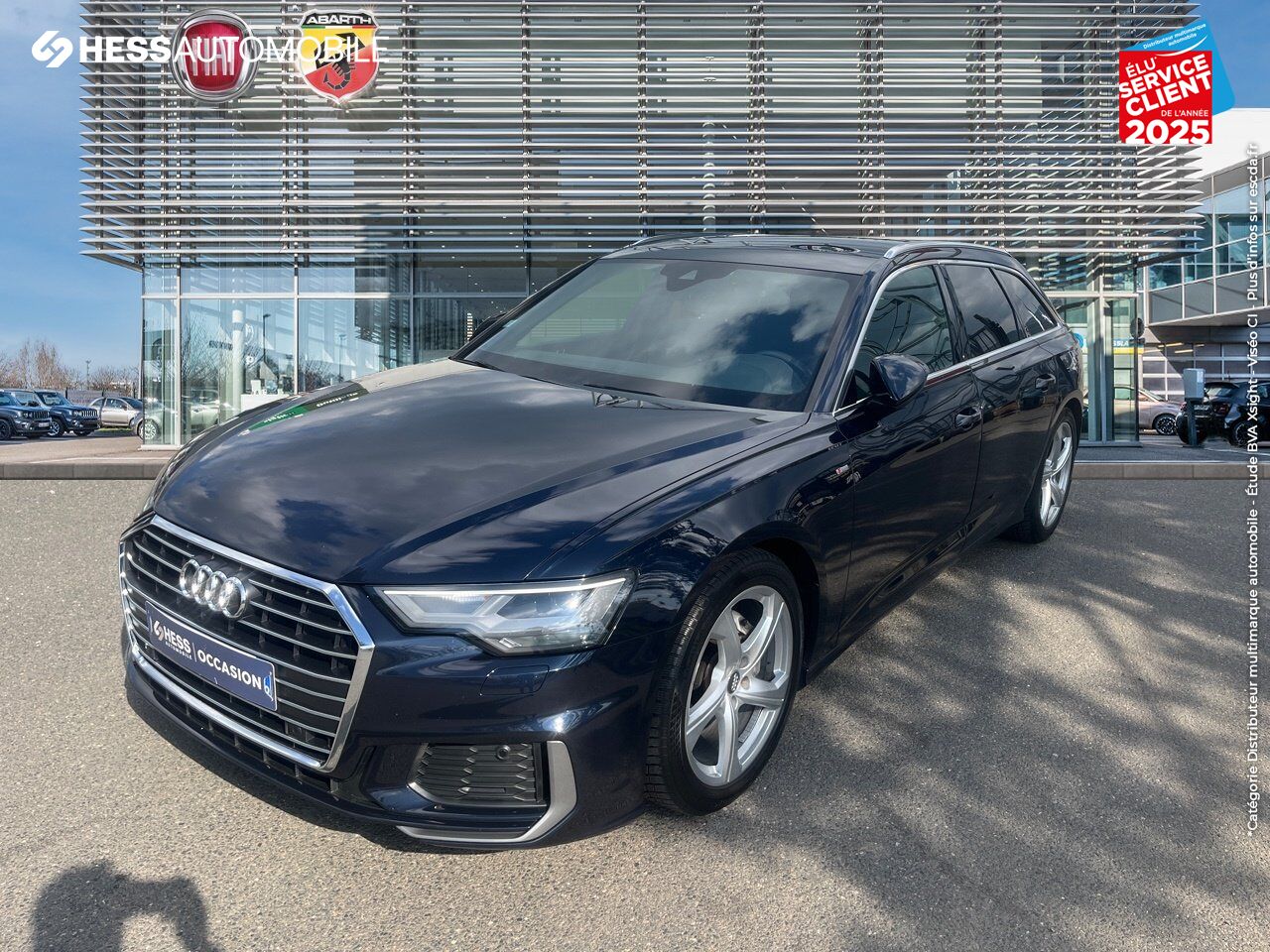 Véhicule d'occasion AUDI A6 AVANT 40 TDI 204CH S LINE S TRONIC 7 SIEGES CHAUF chez Renault Colmar