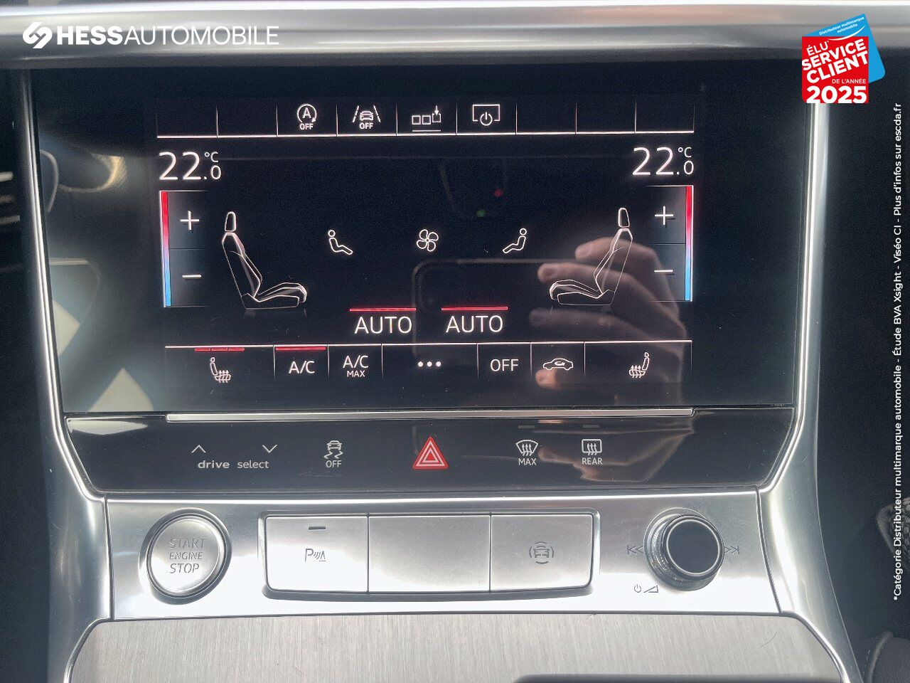Véhicule d'occasion AUDI A6 AVANT 40 TDI 204CH S LINE S TRONIC 7 SIEGES CHAUF chez Renault Colmar