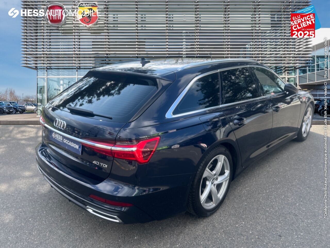Véhicule d'occasion AUDI A6 AVANT 40 TDI 204CH S LINE S TRONIC 7 SIEGES CHAUF chez Renault Colmar