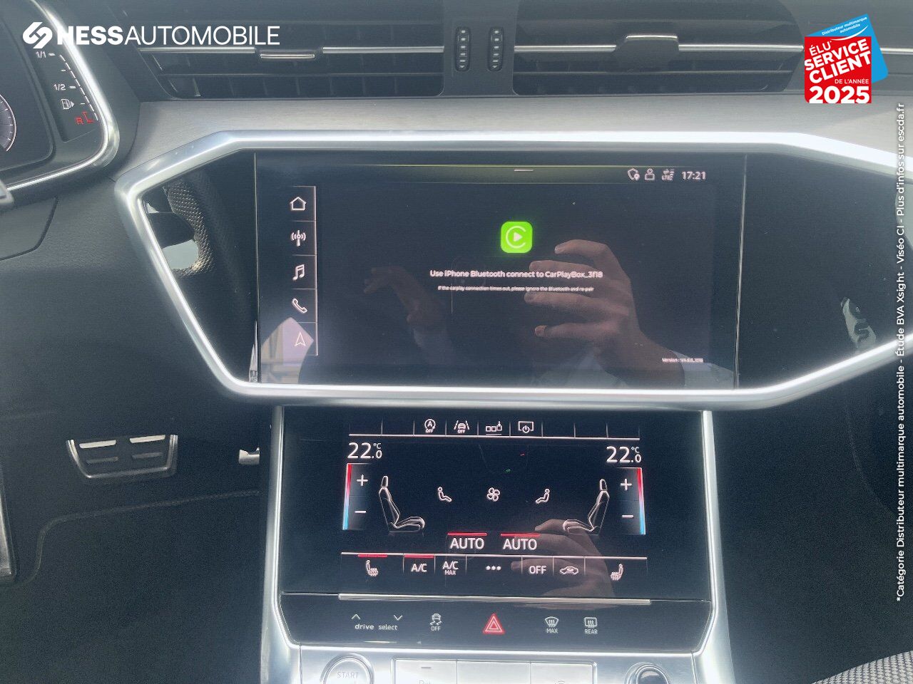 Véhicule d'occasion AUDI A6 AVANT 40 TDI 204CH S LINE S TRONIC 7 SIEGES CHAUF chez Renault Colmar