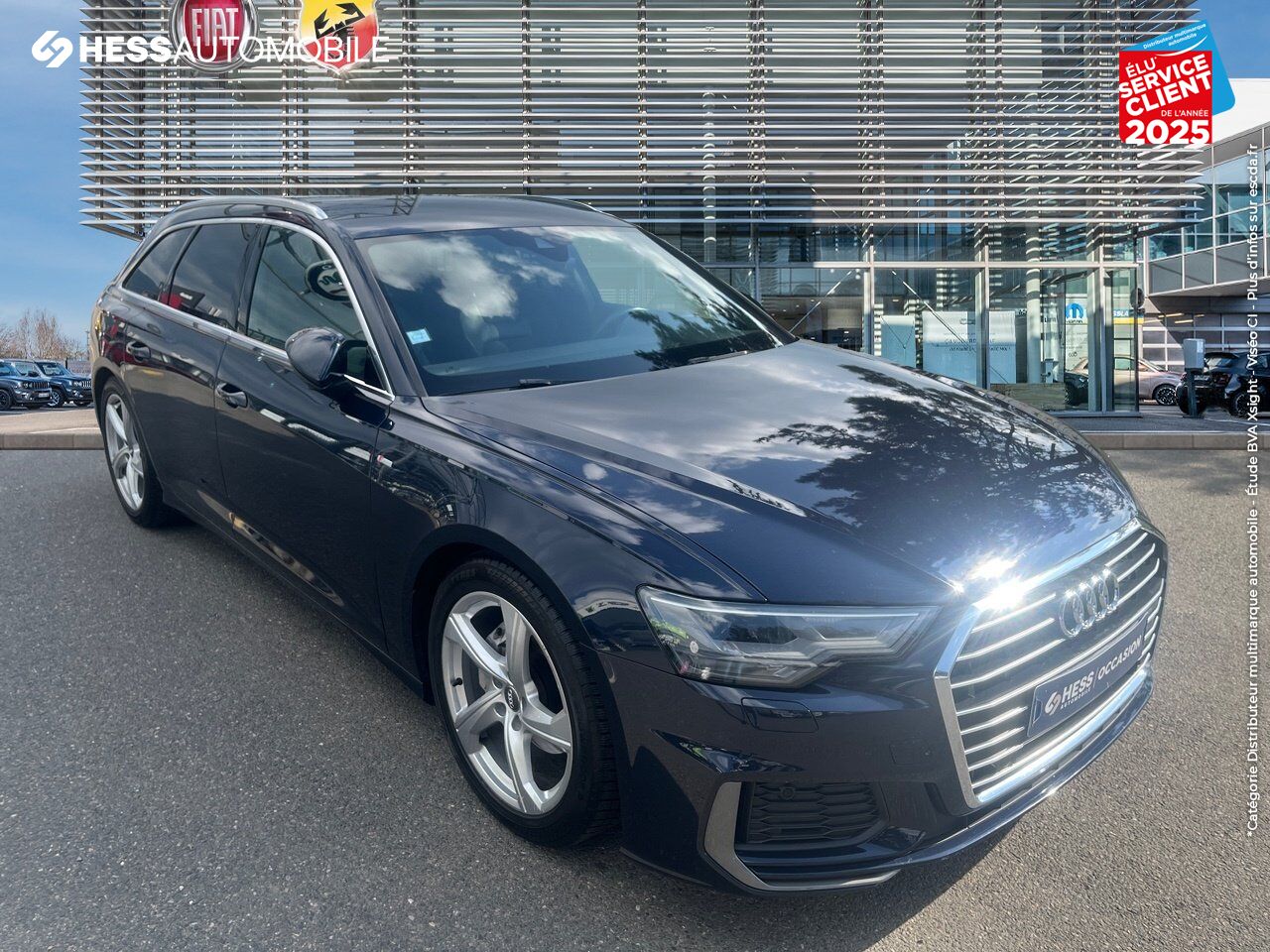 Véhicule d'occasion AUDI A6 AVANT 40 TDI 204CH S LINE S TRONIC 7 SIEGES CHAUF chez Renault Colmar
