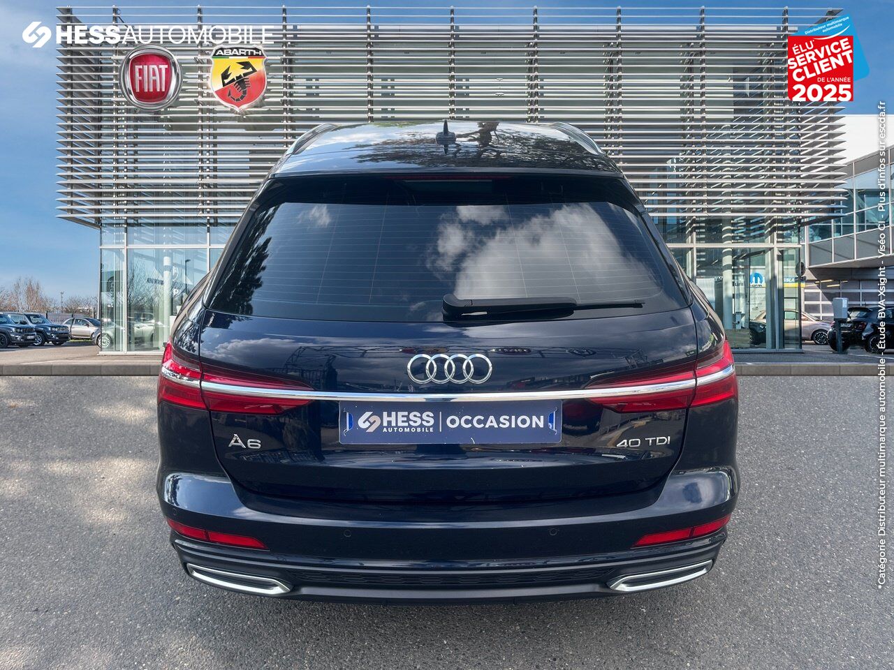 Véhicule d'occasion AUDI A6 AVANT 40 TDI 204CH S LINE S TRONIC 7 SIEGES CHAUF chez Renault Colmar