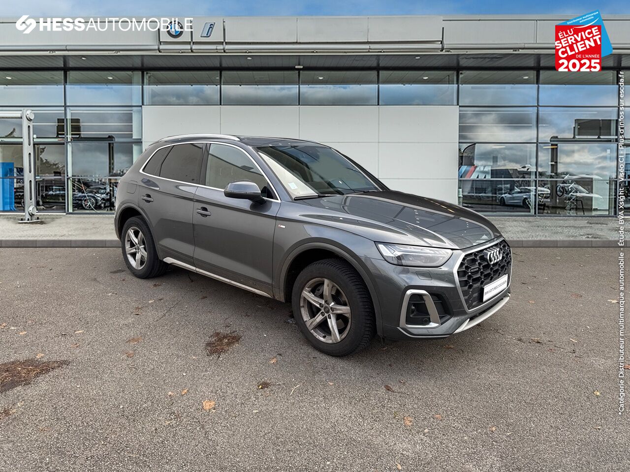 Véhicule d'occasion AUDI Q5 40 TDI 204CH S LINE QUATTRO S TRONIC 7 EURO6D-T SIEGES CHAUF CAMERA chez Toyota Sarreguemines