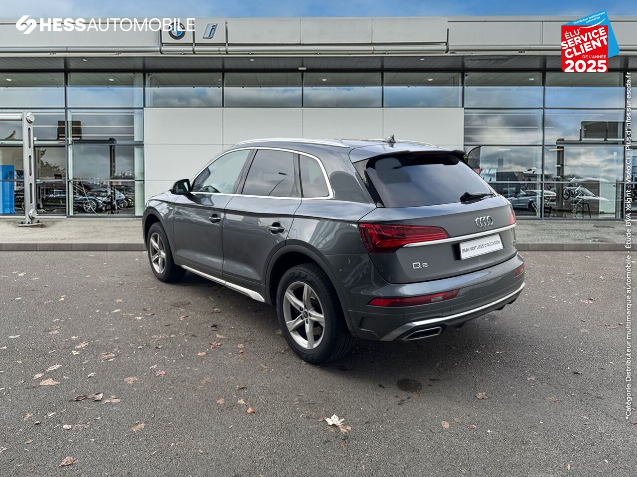 Véhicule d'occasion AUDI Q5 40 TDI 204CH S LINE QUATTRO S TRONIC 7 EURO6D-T SIEGES CHAUF CAMERA chez Toyota Sarreguemines