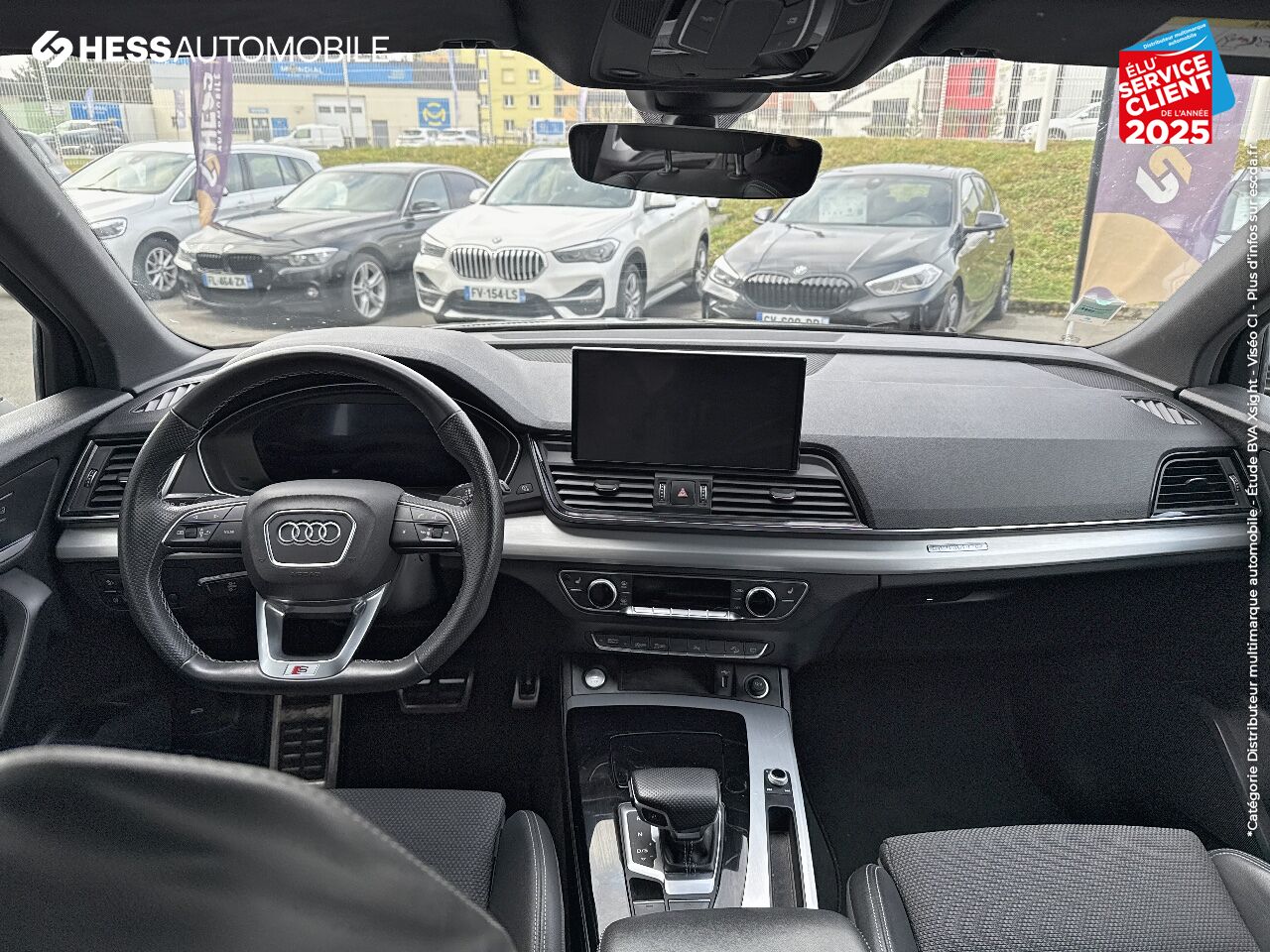 Véhicule d'occasion AUDI Q5 40 TDI 204CH S LINE QUATTRO S TRONIC 7 EURO6D-T SIEGES CHAUF CAMERA chez Toyota Sarreguemines