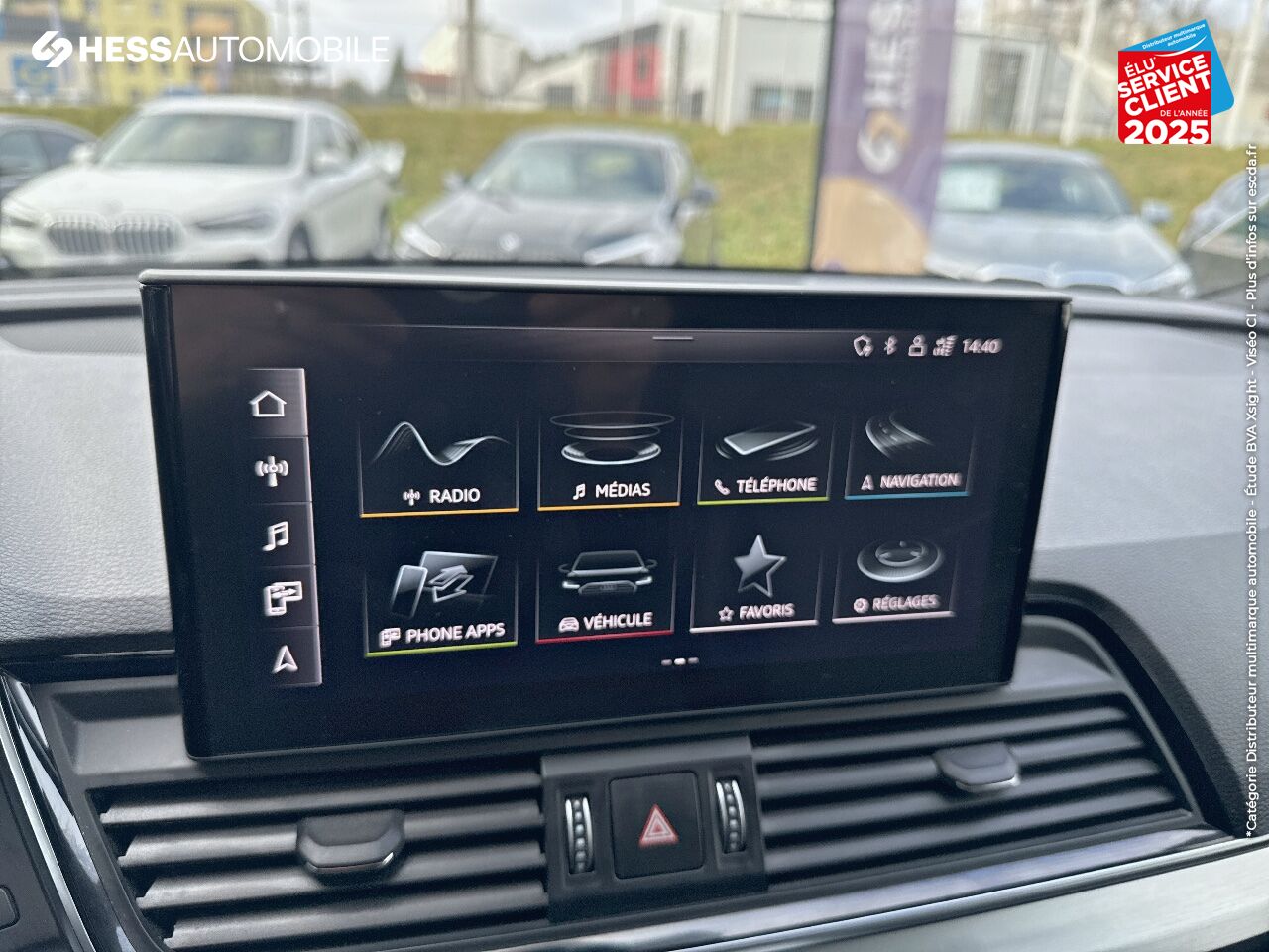 Véhicule d'occasion AUDI Q5 40 TDI 204CH S LINE QUATTRO S TRONIC 7 EURO6D-T SIEGES CHAUF CAMERA chez Toyota Sarreguemines