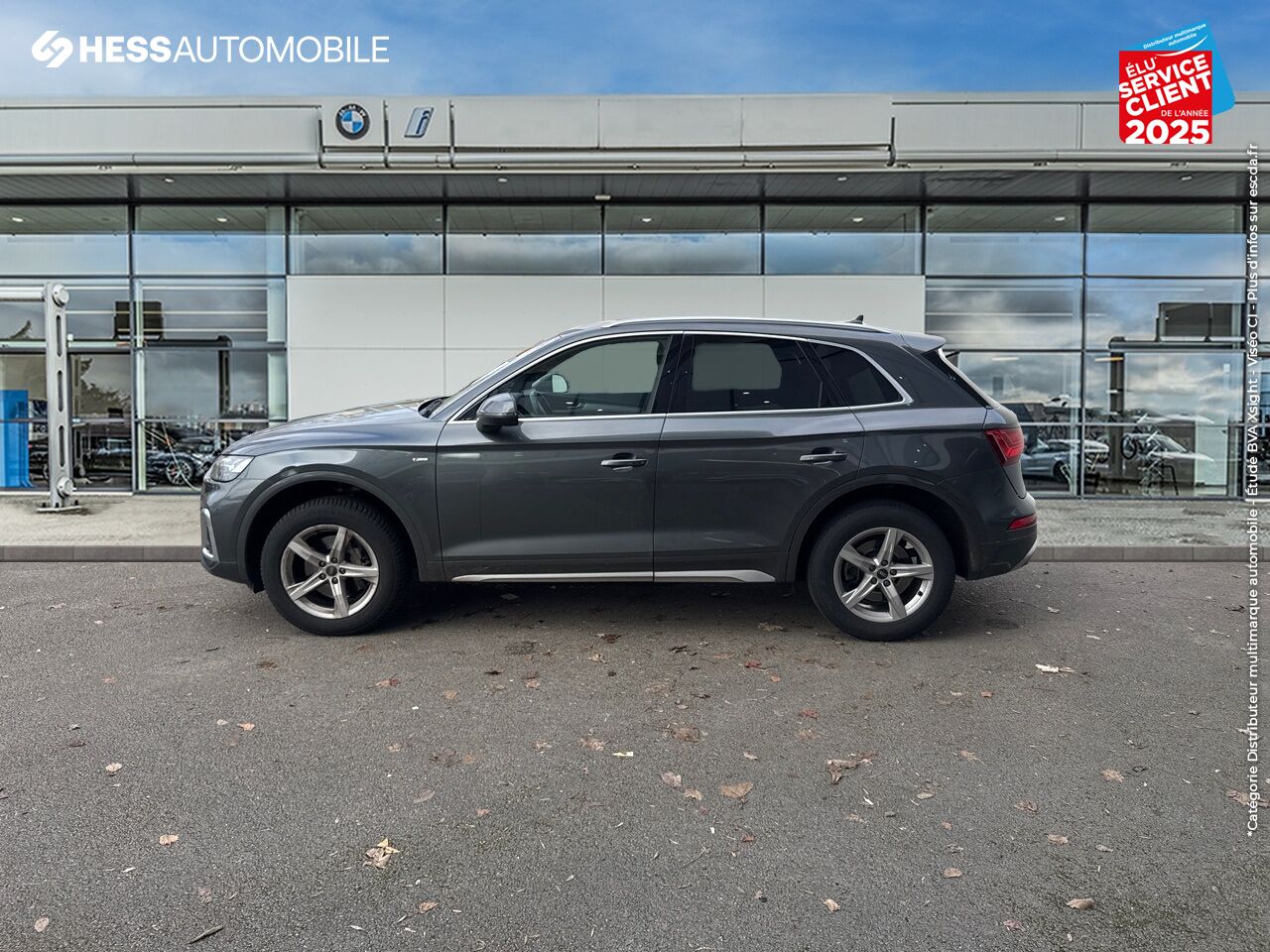 Véhicule d'occasion AUDI Q5 40 TDI 204CH S LINE QUATTRO S TRONIC 7 EURO6D-T SIEGES CHAUF CAMERA chez Toyota Sarreguemines