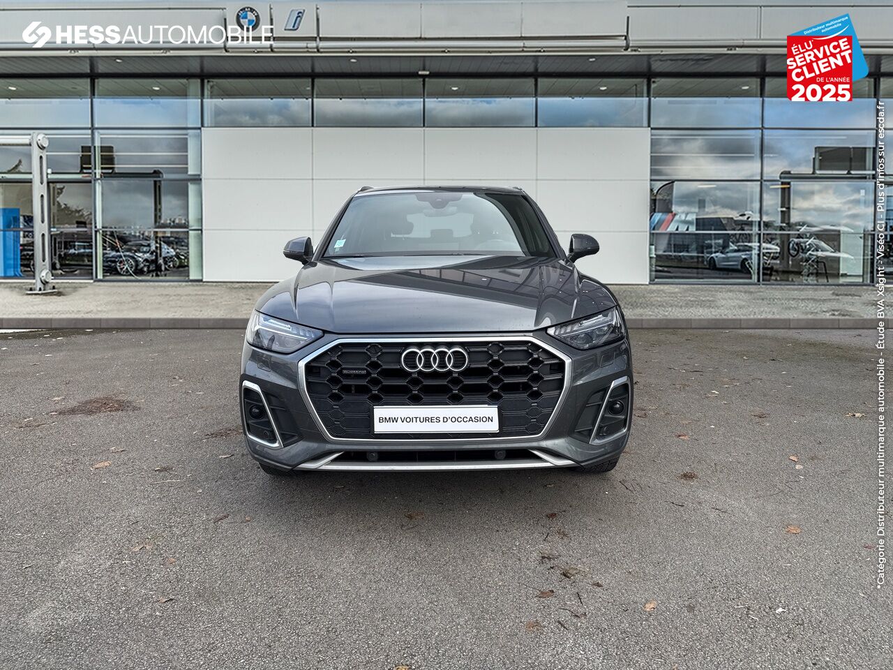 Véhicule d'occasion AUDI Q5 40 TDI 204CH S LINE QUATTRO S TRONIC 7 EURO6D-T SIEGES CHAUF CAMERA chez Toyota Sarreguemines