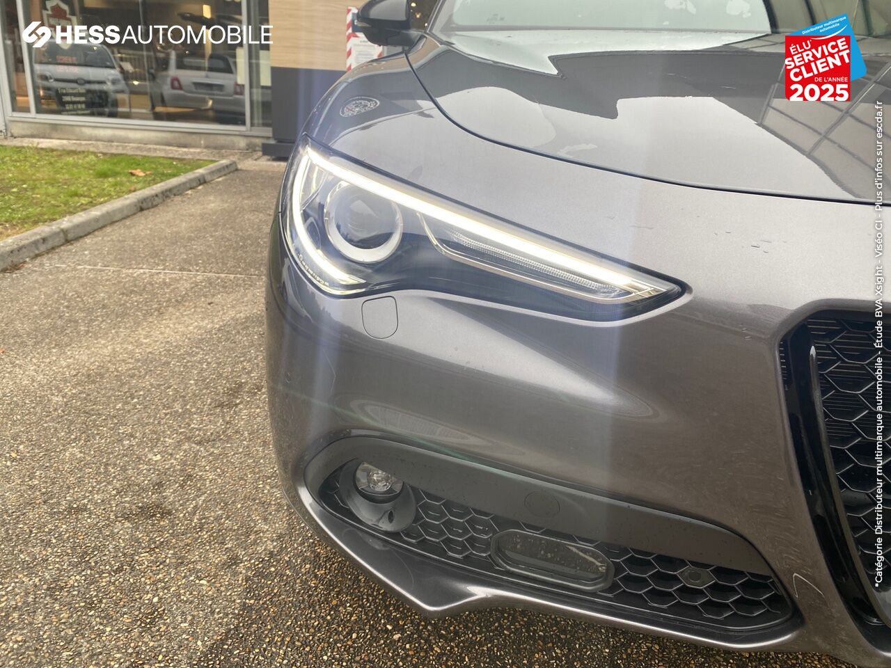 Véhicule neuf ALFA ROMEO STELVIO 2.2 DIESEL 210CH VELOCE Q4 AT8 MY21 chez Fiat Besançon