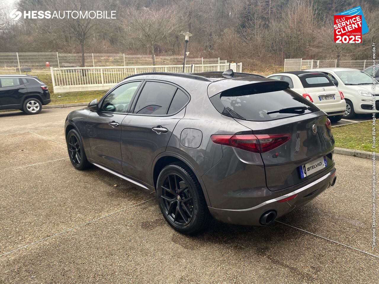 Véhicule neuf ALFA ROMEO STELVIO 2.2 DIESEL 210CH VELOCE Q4 AT8 MY21 chez Fiat Besançon