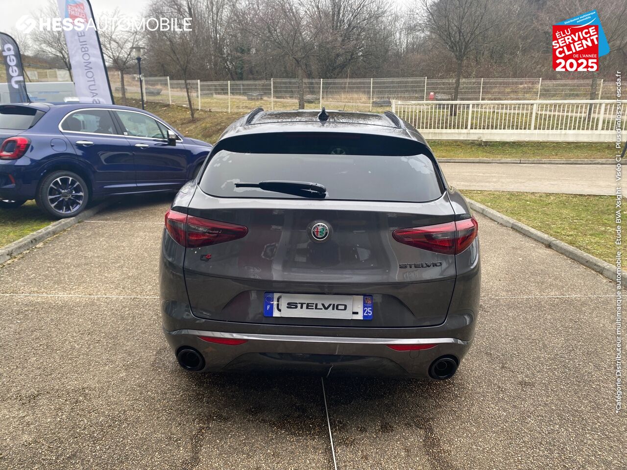 Véhicule neuf ALFA ROMEO STELVIO 2.2 DIESEL 210CH VELOCE Q4 AT8 MY21 chez Fiat Besançon