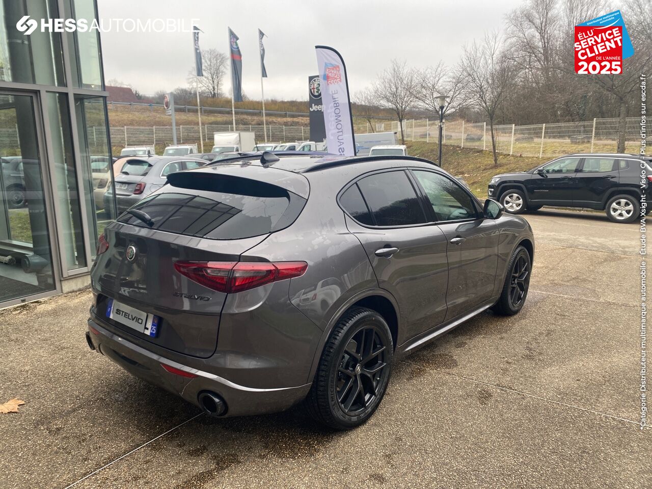Véhicule neuf ALFA ROMEO STELVIO 2.2 DIESEL 210CH VELOCE Q4 AT8 MY21 chez Fiat Besançon