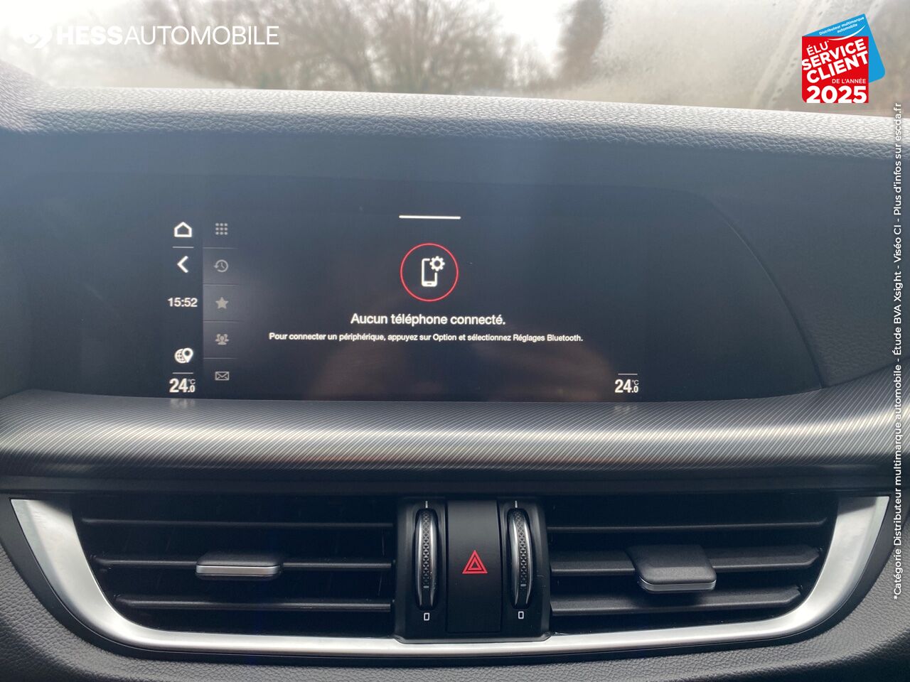 Véhicule neuf ALFA ROMEO STELVIO 2.2 DIESEL 210CH VELOCE Q4 AT8 MY21 chez Fiat Besançon
