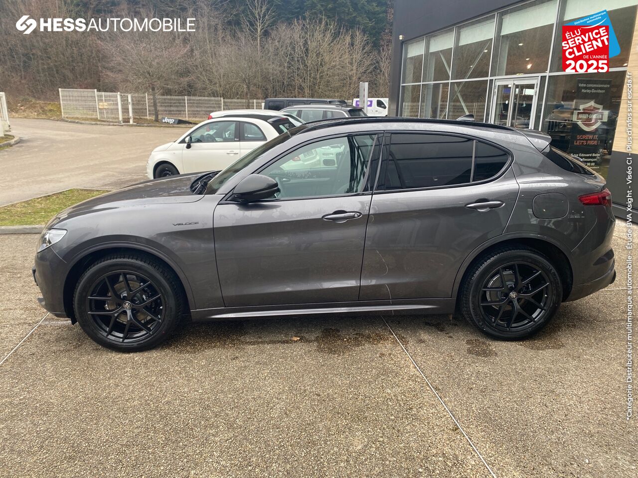 Véhicule neuf ALFA ROMEO STELVIO 2.2 DIESEL 210CH VELOCE Q4 AT8 MY21 chez Fiat Besançon