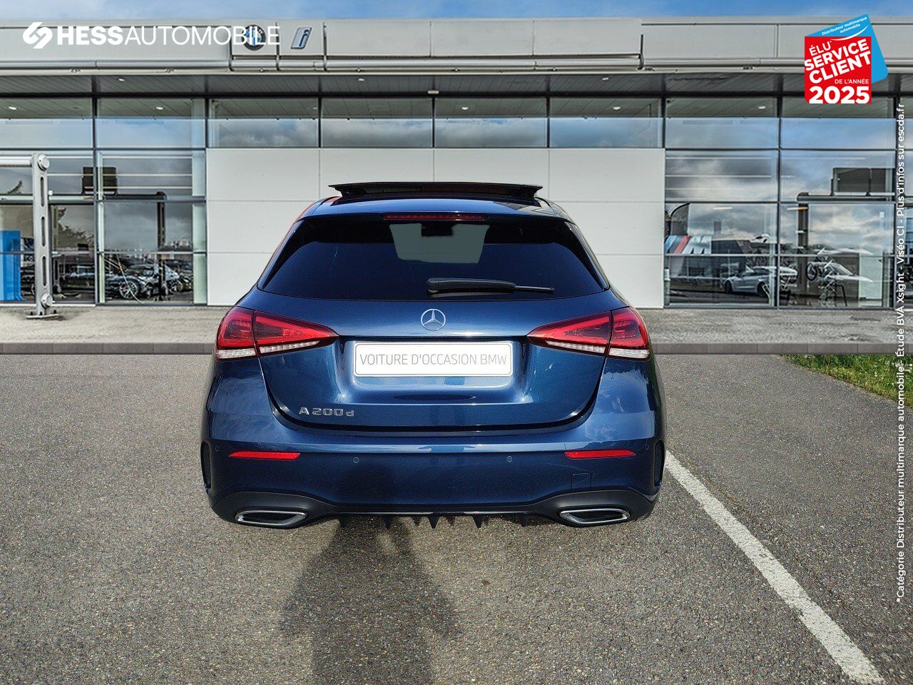 Véhicule d'occasion MERCEDES-BENZ CLASSE A 200 D 150CH AMG LINE 8G-DCT chez BMW Besançon