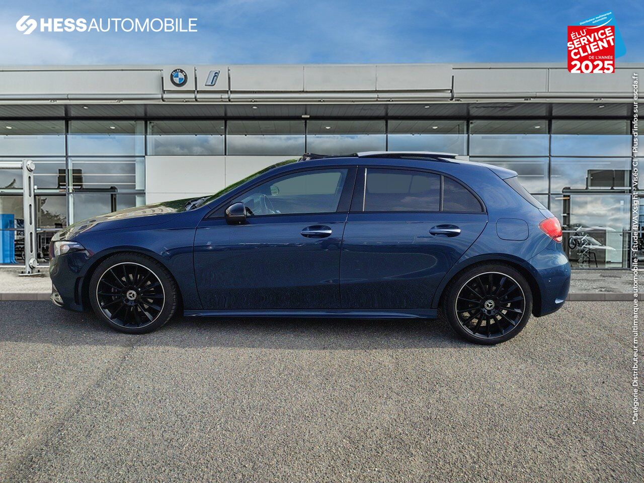 Véhicule d'occasion MERCEDES-BENZ CLASSE A 200 D 150CH AMG LINE 8G-DCT chez BMW Besançon