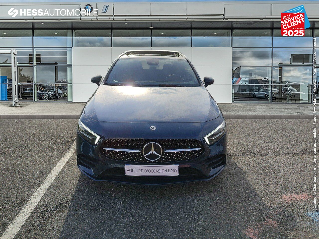 Véhicule d'occasion MERCEDES-BENZ CLASSE A 200 D 150CH AMG LINE 8G-DCT chez BMW Besançon
