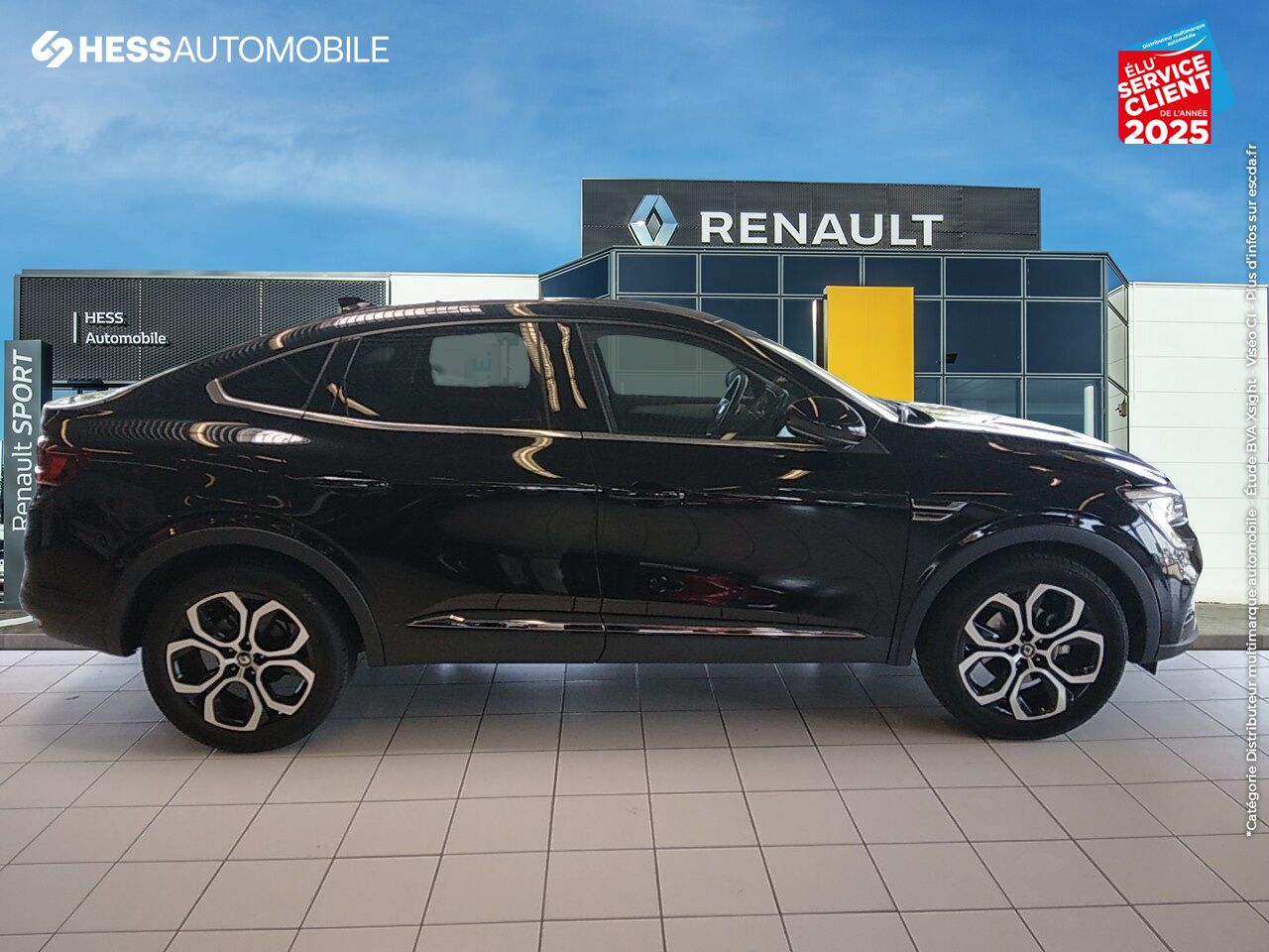 Véhicule d'occasion RENAULT ARKANA 1.6 E-TECH 145CH INTENS -21B chez HESS Automobile