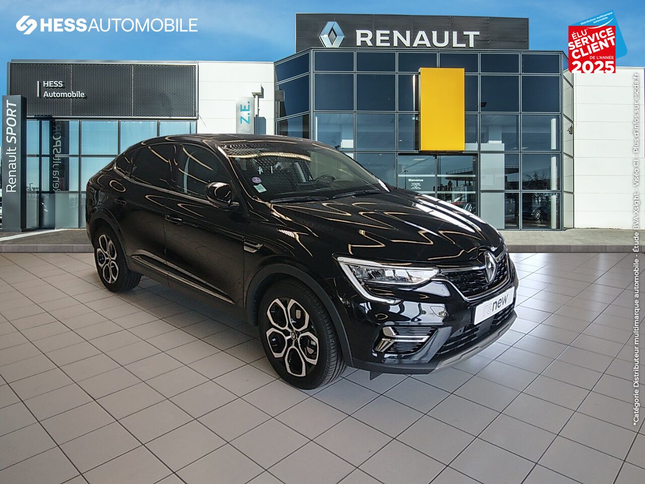 Véhicule d'occasion RENAULT ARKANA 1.6 E-TECH 145CH INTENS -21B chez HESS Automobile