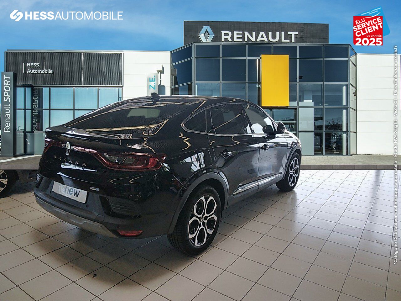 Véhicule d'occasion RENAULT ARKANA 1.6 E-TECH 145CH INTENS -21B chez HESS Automobile